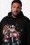 Men+ 100 Sudadera con capucha Papá Noel en moto Negro - Sudaderas - Sudaderas 2XL-12XL