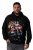 Men+ 100 Sudadera con capucha Papá Noel en moto Negro - Sudaderas - Sudaderas 2XL-12XL