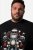 Men+ 148 Camiseta bellyfit Papá Noel en moto Negro - Camisetas - Camisetas - 2XL-14XL