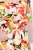 Ulla Popken 832512 Vestido de mezcla de lino de flores con manga 3/4 Rojo - Vestidos maxi - Vestidos largos en tallas grandes