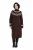 Ulla Popken 832670 Vestido de punto estampado con cuello alto Multicolor - Vestidos - Vestidos para todas las tallas
