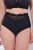 Ulla Popken 832874 Bragas de talle alto con encaje pack de 3 Marrón - Bragas - 