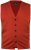 Boston Park 948 Chaleco de punto con cuello de pico Terracota - Trajes - Trajes 2XL-8XL