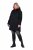 Ulla Popken 833341 Chaqueta técnica Negro - Chaquetas - Chaquetas para mujer en tallas grandes