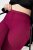 Ulla Popken 833718 Leggings de media con encaje Rojo baya - Medias & calcetines - 