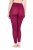 Ulla Popken 833718 Leggings de media con encaje Rojo baya - Medias & calcetines - 