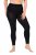 Ulla Popken 833806 Leggings de media 200 den Negro - Medias & calcetines - 