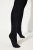 Ulla Popken 833809 Medias con estampado animal Negro - Medias & calcetines - 