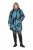 Ulla Popken 833977 Abrigo técnico Turquesa - Abrigos - Abrigos de talla grande