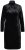 Ulla Popken 834234 Vestido de terciopelo con cuello alto Negro - Vestidos de noche - Vestidos de fiesta de gran talla