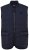 Men+ 464 Chaleco acolchado con cuello college Azul marino - Chaquetas - Chaquetas Tallas Grandes 2XL-8XL