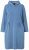 Ulla Popken 834536 Vestido de felpa con capucha Azul denim - Vestidos sudadera - 