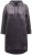Ulla Popken 834550 Vestido de manga larga con capucha Antracita - Vestidos sudadera - 