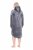 Ulla Popken 834550 Vestido de manga larga con capucha Antracita - Vestidos sudadera - 
