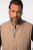 JP1880 834734 Chaleco canvas Beige oscuro - Chaquetas - Chaquetas Tallas Grandes 2XL-8XL