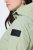 Ulla Popken 835132 Chaqueta técnica HYPRAR en línea A con capucha desmontable Verde salvia claro - Chaquetas - Chaquetas para mujer en tallas grandes