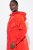 Ulla Popken 835277 Abrigo largo repelente al agua con capucha Rojo - Abrigos - Abrigos de talla grande
