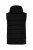 Men+ 442 Chaleco acolchado con capucha y estampado Negro - Chaquetas - Chaquetas Tallas Grandes 2XL-8XL