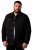 Men+ 446 Chaqueta vaquera con bolsillos en el pecho Negro - Chaquetas - Chaquetas Tallas Grandes 2XL-8XL