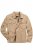 Men+ 446 Chaqueta vaquera con bolsillos en el pecho Arena - Chaquetas - Chaquetas Tallas Grandes 2XL-8XL