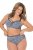 Ulla Popken 835633 Bragas con estampado animal Antracita - Bragas - 