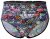 Ulla Popken 835633 Bragas con estampado animal Multicolor - Bragas - 