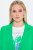 Ulla Popken 836165 Blazer largo con manga 3/4 Verde - Blazers - Blazers en tallas grandes para mujer