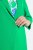 Ulla Popken 836165 Blazer largo con manga 3/4 Verde - Blazers - Blazers en tallas grandes para mujer