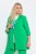 Ulla Popken 836165 Blazer largo con manga 3/4 Verde - Blazers - Blazers en tallas grandes para mujer