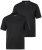 Men+ 285 Camiseta cuello redondo Negro pack de 2 - Camisetas - Camisetas - 2XL-14XL
