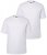 Men+ 285 Camiseta cuello redondo Blanco pack de 2 - Camisetas - Camisetas - 2XL-14XL
