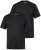 Men+ 299 Camiseta cuello de pico Negro pack de 2 - Camisetas - Camisetas - 2XL-14XL