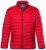 Boston Park 638 Chaqueta acolchada bellyfit con cuello alto Rojo - Chaquetas - Chaquetas Tallas Grandes 2XL-8XL