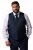 Men+ 710 Florenz Chaleco de traje Azul marino - Trajes - Trajes 2XL-8XL