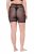 Ulla Popken 836805 Pantalón corto antirrozaduras de lunares Negro - Culotes antirozaduras - 