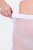Ulla Popken 836805 Pantalón corto antirrozaduras de lunares Blanco - Culotes antirozaduras - 