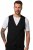 JP1880 New York Flexnamic Chaleco de punto Negro - Trajes - Trajes 2XL-8XL