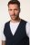 JP1880 New York Flexnamic Chaleco de punto Azul marino - Trajes - Trajes 2XL-8XL