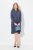 Ulla Popken 837069 Vestido de flores Azul marino - Vestidos midi - Vestidos midi de talla grande