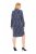 Ulla Popken 837069 Vestido de flores Azul marino - Vestidos midi - Vestidos midi de talla grande