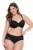 Ulla Popken 837080 Bragas de talle alto con encaje pack de 3 Rosa - Bragas - 