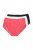 Ulla Popken 837080 Bragas de talle alto con encaje pack de 3 Rosa - Bragas - 