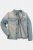STHUGE 837222 Chaqueta vaquera con bolsillos en el pecho Azul claro - Chaquetas - Chaquetas Tallas Grandes 2XL-8XL