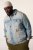 STHUGE 837222 Chaqueta vaquera con bolsillos en el pecho Azul claro - Chaquetas - Chaquetas Tallas Grandes 2XL-8XL