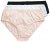 Ulla Popken 837353 Bragas con encaje pack de 3 Beige - Bragas - 