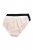 Ulla Popken 837353 Bragas con encaje pack de 3 Beige - Bragas - 