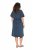 Ulla Popken 837403 Vestido de jersey de manga corta Azul marino - Vestidos de punto jersey - 
