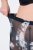 Ulla Popken 837679 Pantalón corto antirrozaduras estampado Azul marino - Culotes antirozaduras - 