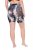 Ulla Popken 837679 Pantalón corto antirrozaduras estampado Azul marino - Culotes antirozaduras - 