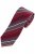 JP1880 837687 Corbata de seda a rayas extralarga Rojo - Corbatas y pajaritas - 